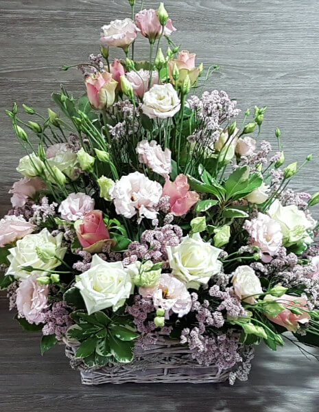 Cesto fiori misti primaverile - PICCOLO