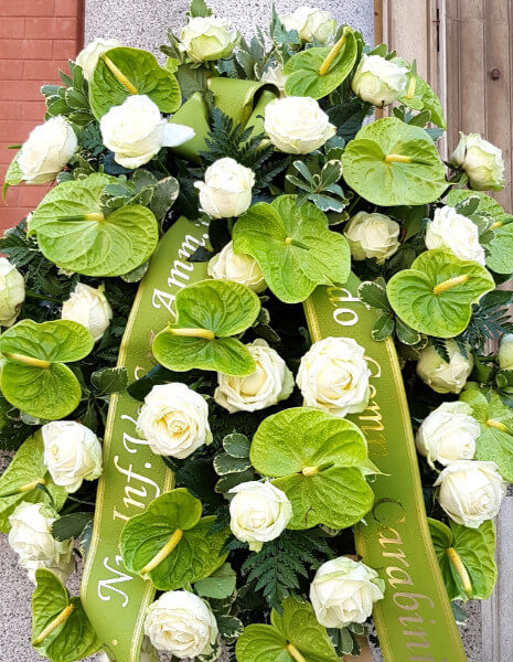 Cuscino fiori lutto - NORMALE