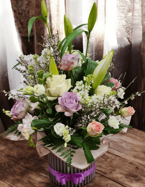 Flowerbox nascita Bimba - PICCOLA